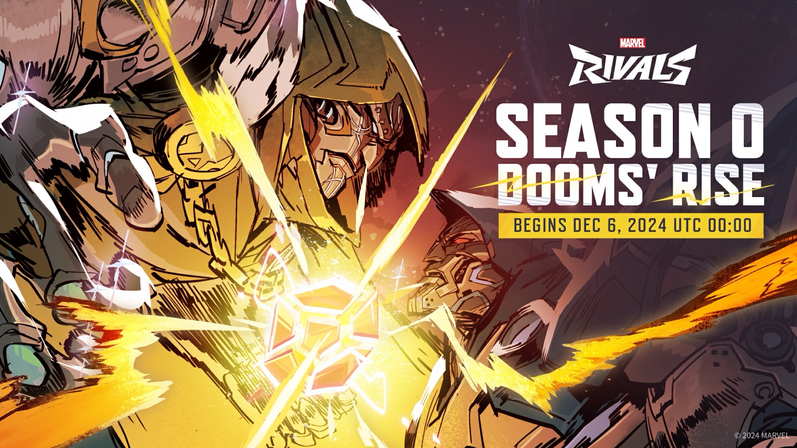 Marvel Rivals — Season 0 Doom's Rise key art